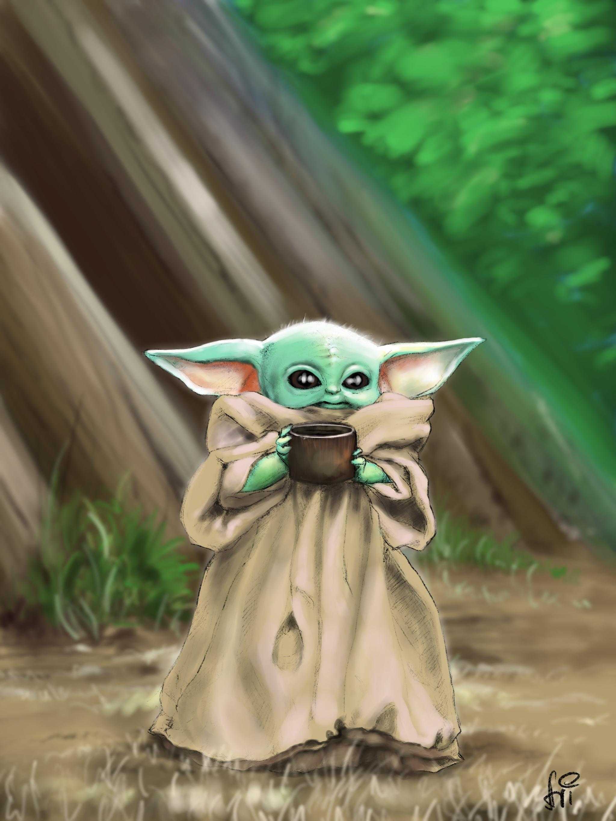 Baby Yoda Wallpaper Whatspaper