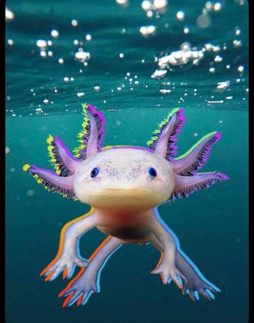 HD Axolotl Wallpaper | WhatsPaper