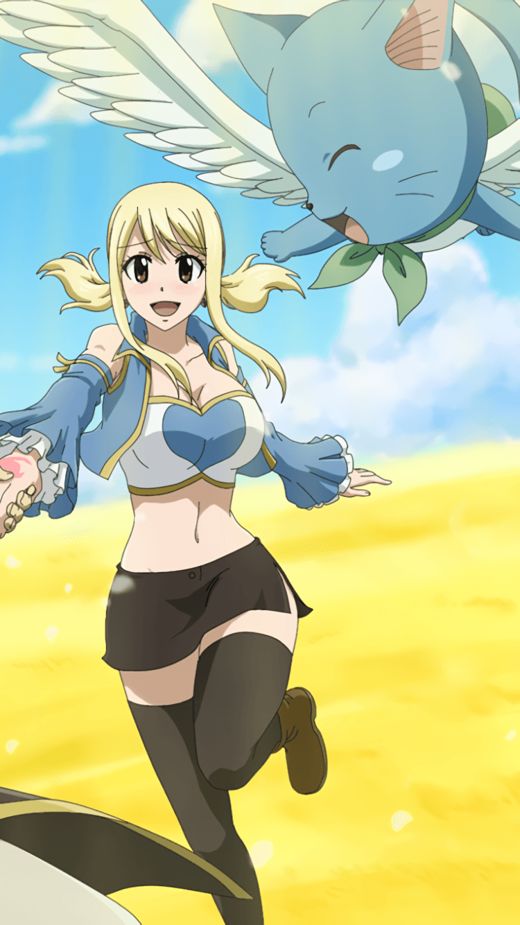 Lucy Heartfilia Anime Fairy Tail Natsu Dragneel, Anime, human, fictional  Character, cartoon png | PNGWing