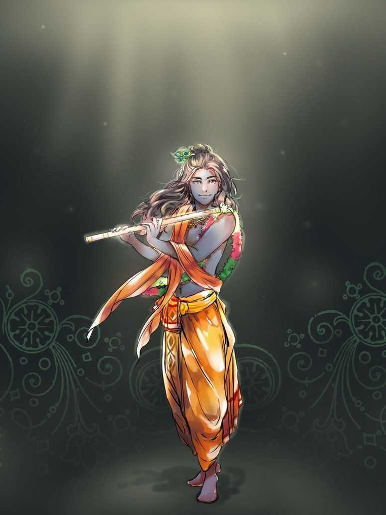 Krishna Wallpaper | WhatsPaper