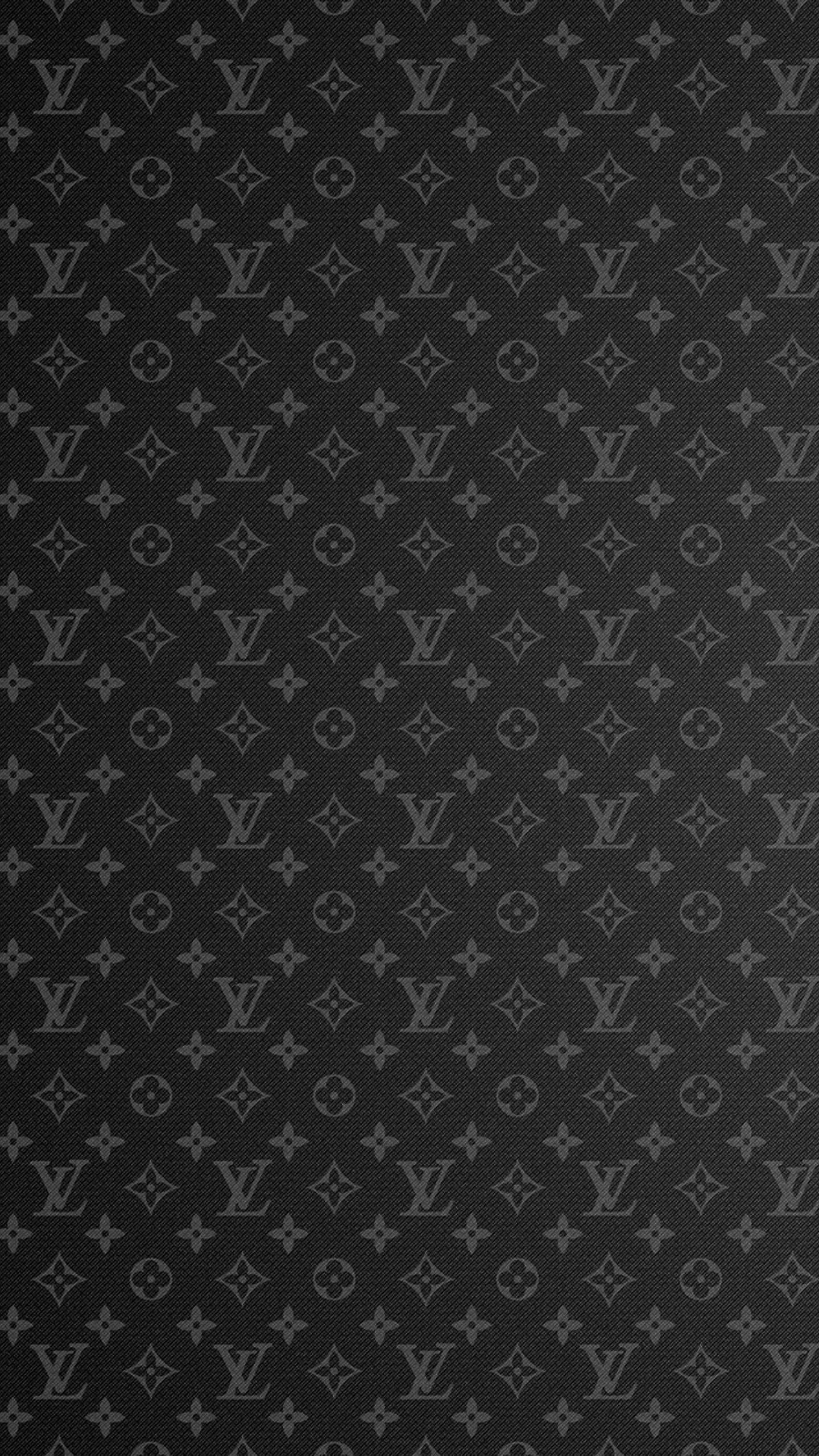 Download wallpapers Louis Vuitton dark blue logo, 4k, dark blue