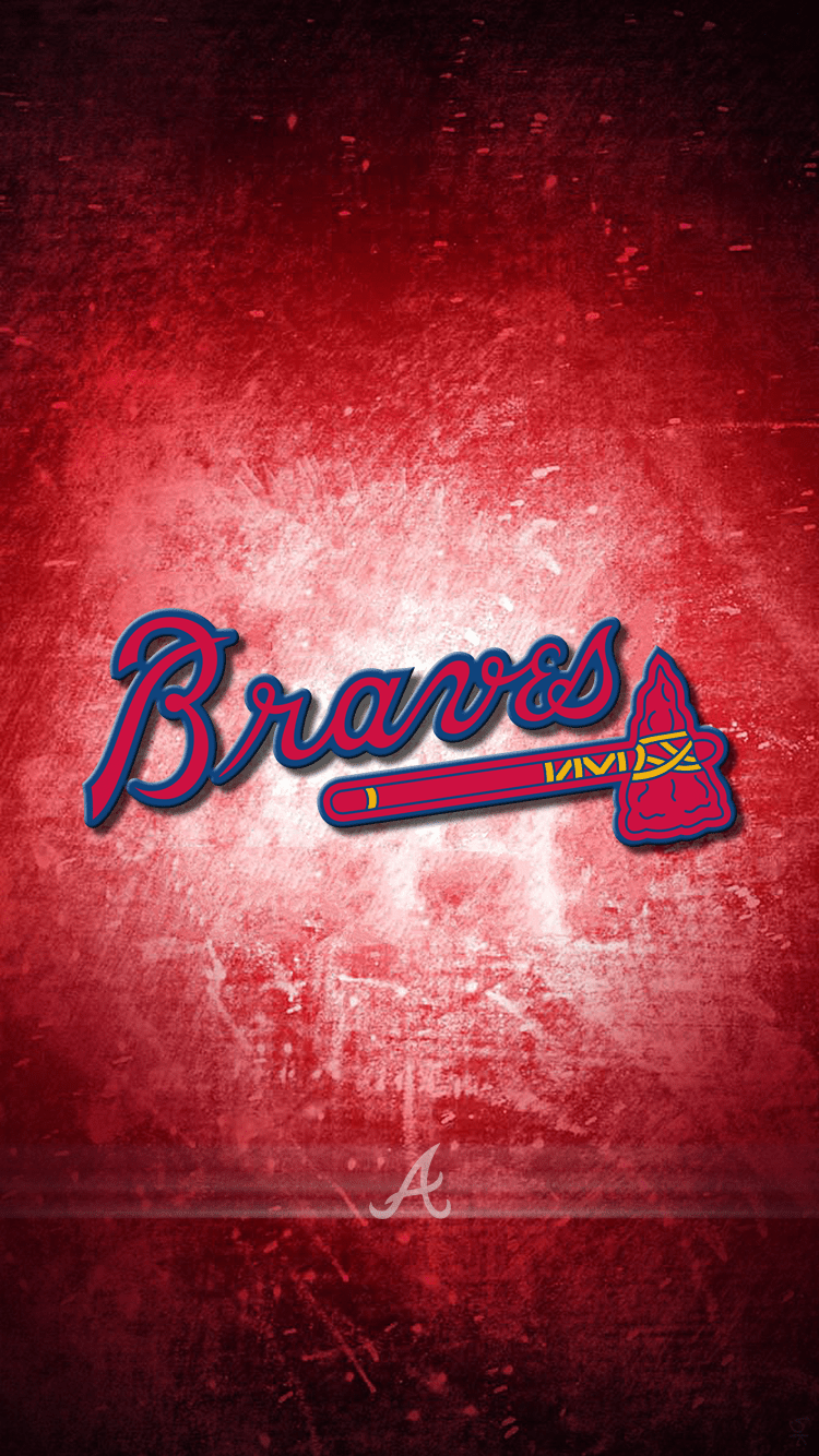 Atlanta Braves iPhone Wallpaper  Atlanta braves wallpaper, Atlanta braves,  Braves