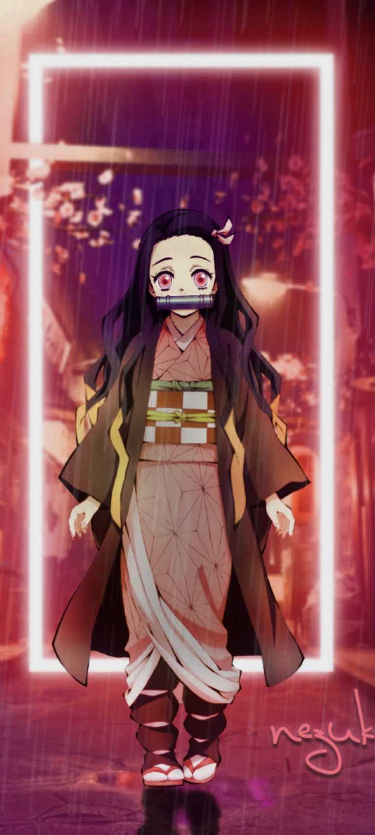 Nezuko Wallpaper | WhatsPaper