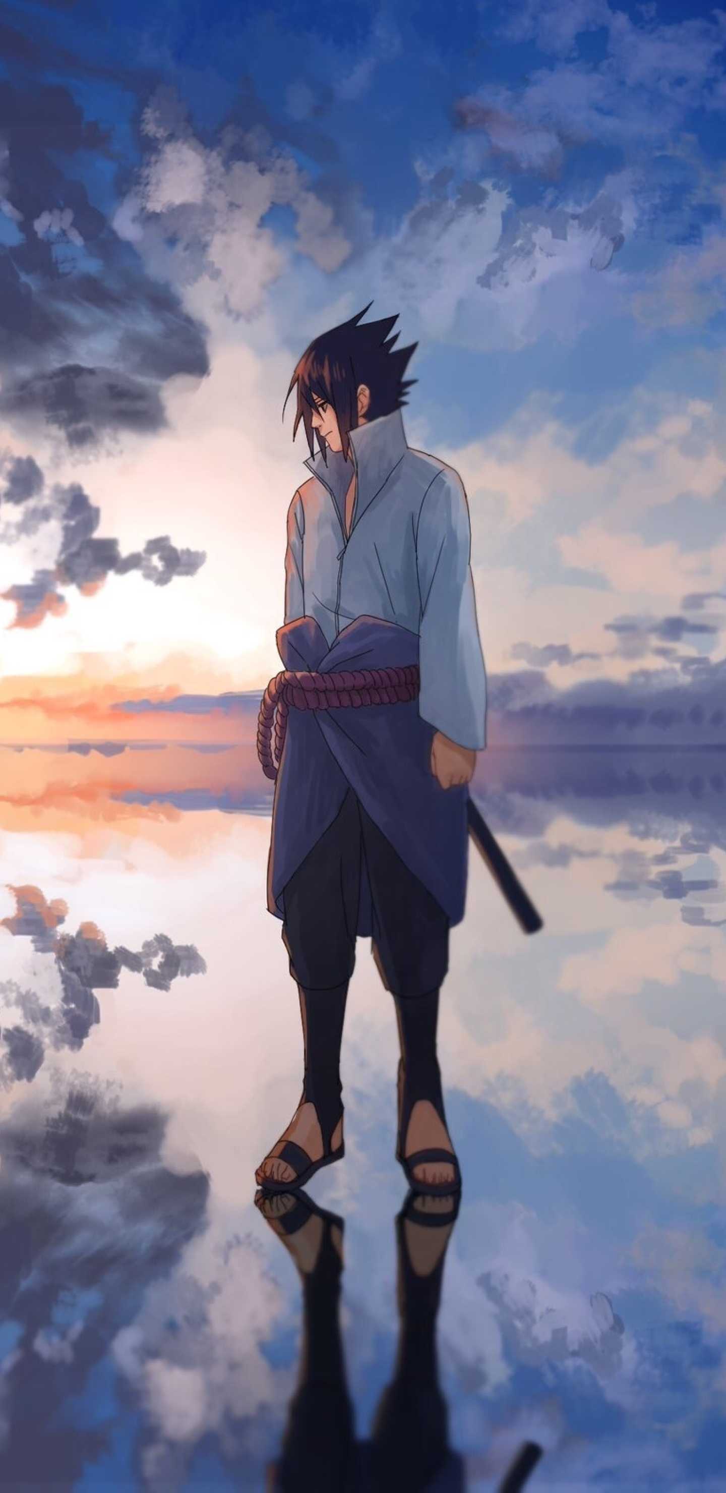 Naruto Shippuden : Sasuke Uchiha 2K wallpaper download