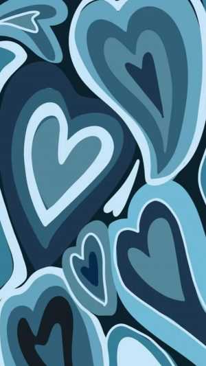 Blue Heart Wallpaper | WhatsPaper