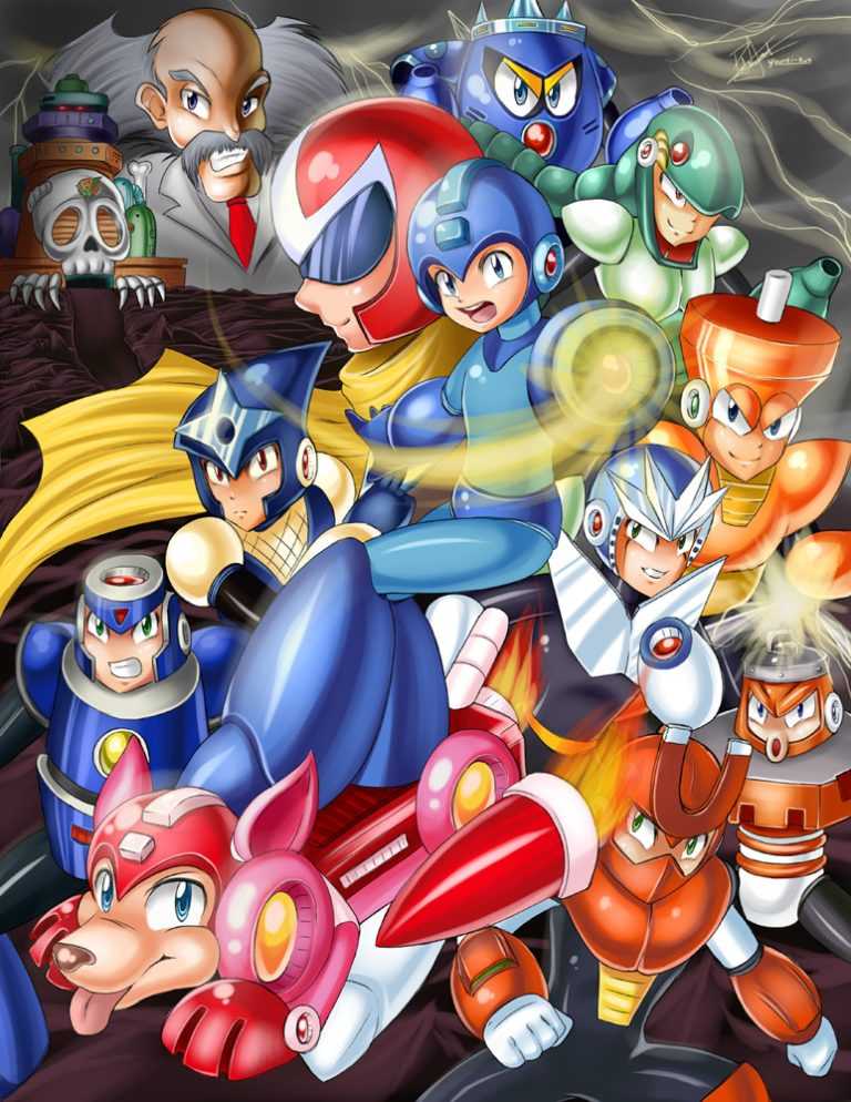 Desktop Mega Man Wallpaper | WhatsPaper