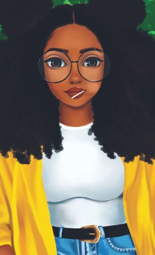 Black Girl Background | WhatsPaper