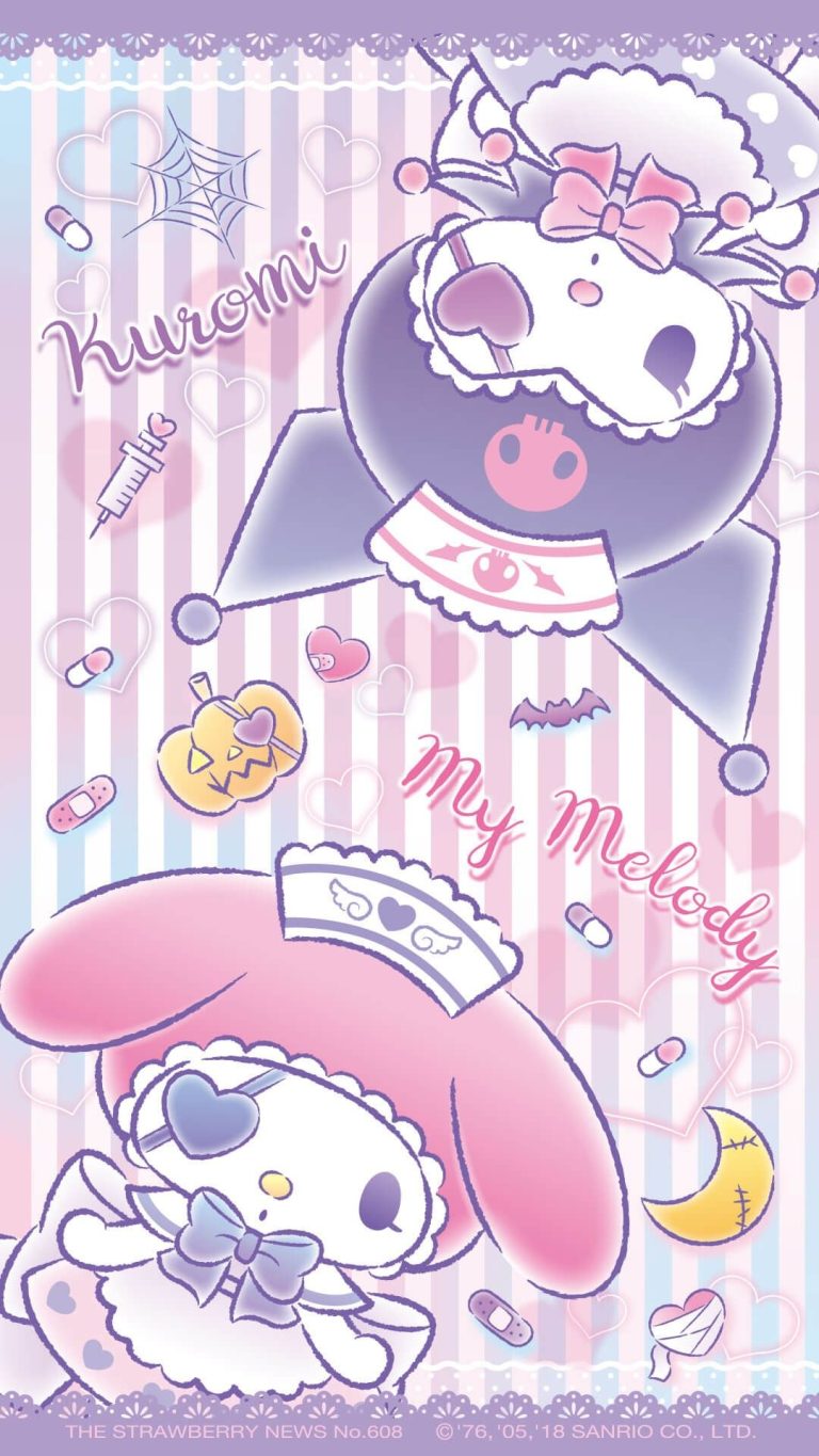 Kuromi And Melody Wallpaper Whatspaper