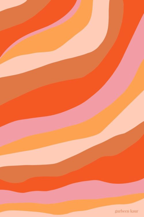 Orange Aesthetic Wallpaper 