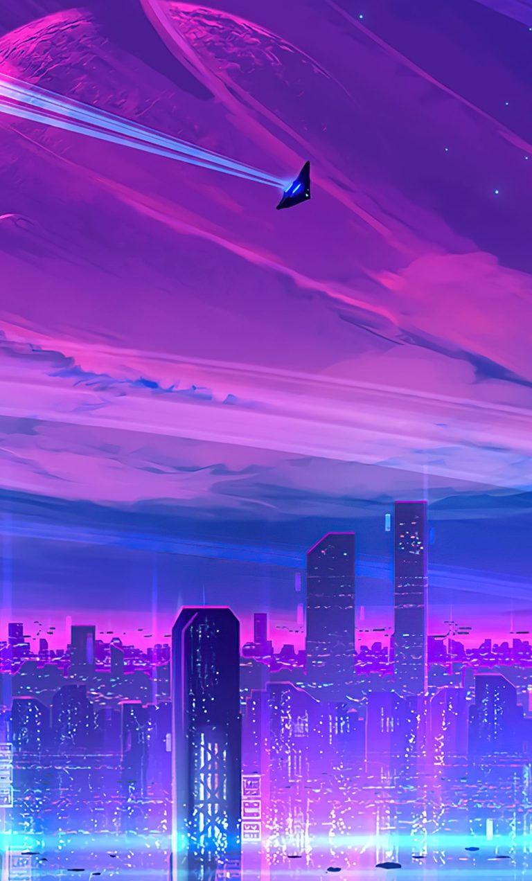 Neon City Wallpaper | WhatsPaper