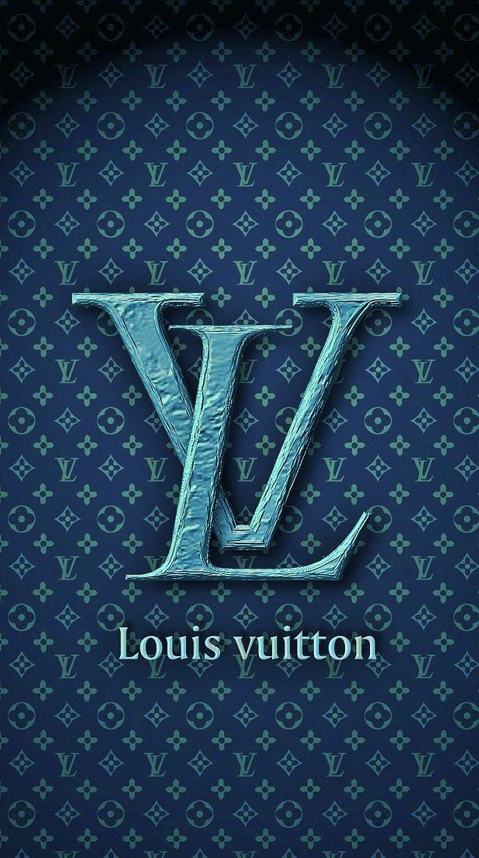Download Luxury leather Louis Vuitton 4k background Wallpaper