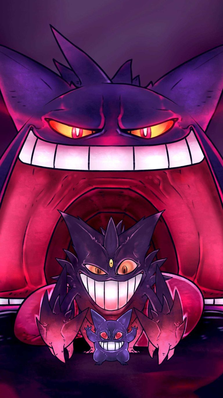 Gengar Wallpaper | WhatsPaper