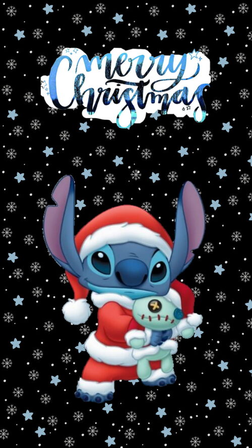 Stitch Christmas Wallpaper | WhatsPaper