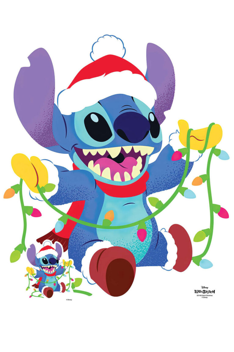 Stitch Christmas Wallpaper | WhatsPaper