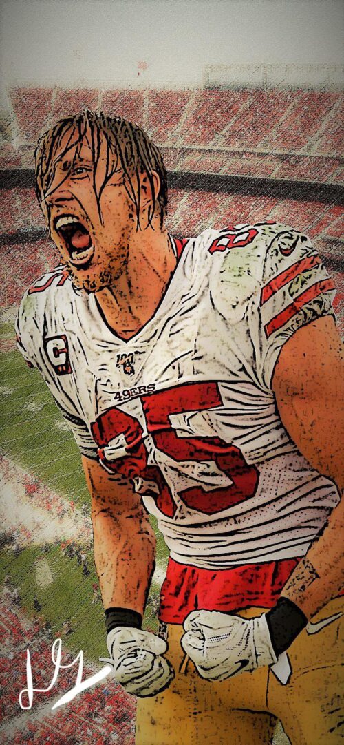 George Kittle Wallpaper | WhatsPaper