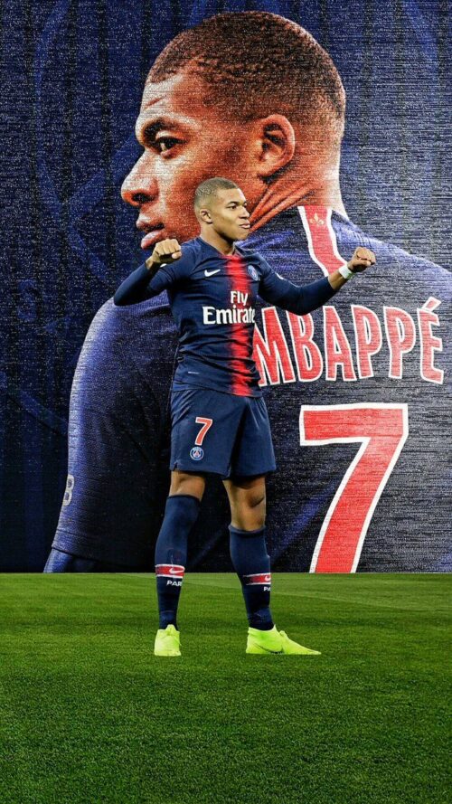 Kylian Mbappé Background | WhatsPaper