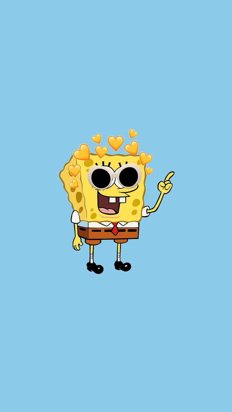 Spongebob sky background 