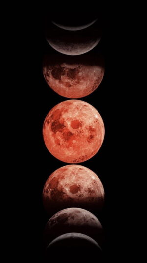 Red Moon Wallpaper | WhatsPaper