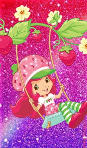 4K Strawberry Girl Wallpaper