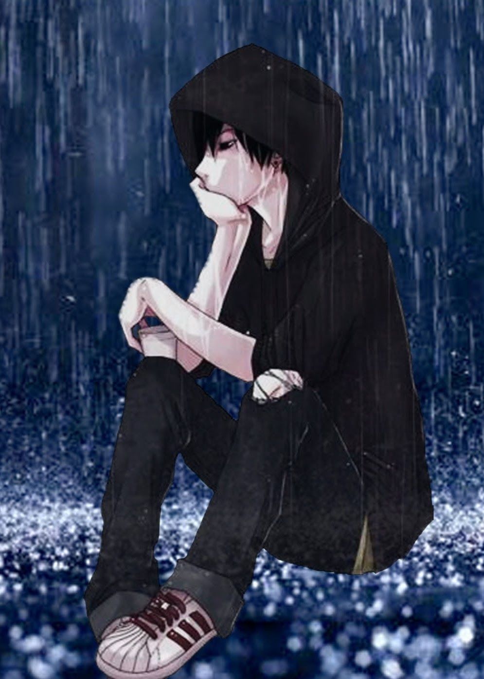 Sad Anime Boy : sad anime boy for facebook or whatsapp. HD wallpaper