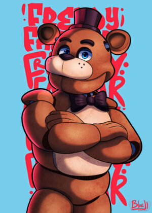 HD Freddy Fazbear Wallpaper