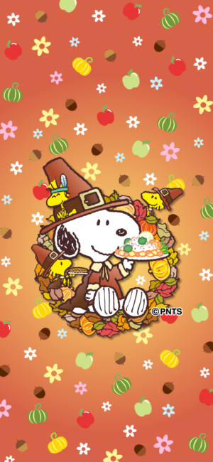 HD Snoopy Thanksgiving Wallpaper