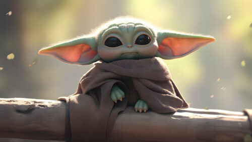 Desktop Baby Yoda Wallpaper | WhatsPaper