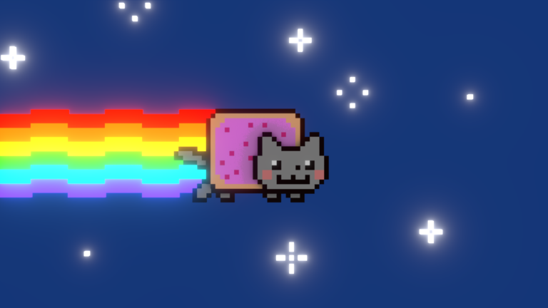 Desktop Nyan Cat Wallpaper | WhatsPaper