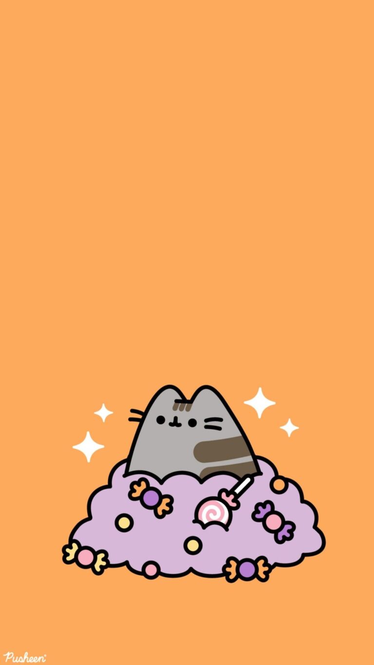 Pusheen Background | WhatsPaper