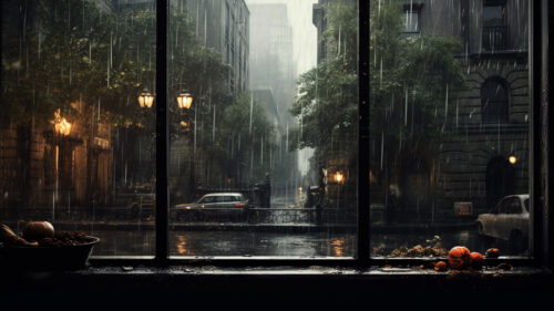 Desktop Rain Day Wallpaper | WhatsPaper