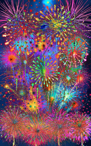 HD Fireworks Wallpaper 