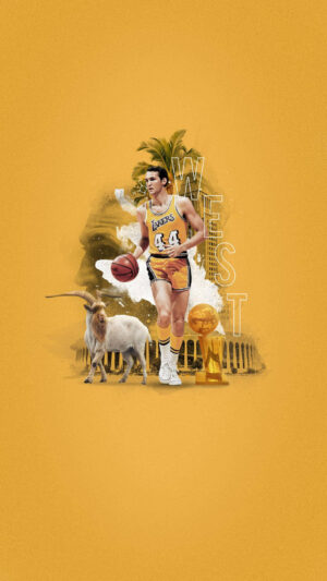 4K Jerry West Wallpaper