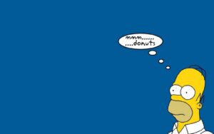 Desktop Homer Simpson Wallpaper