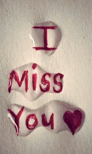 HD I miss you Wallpaper