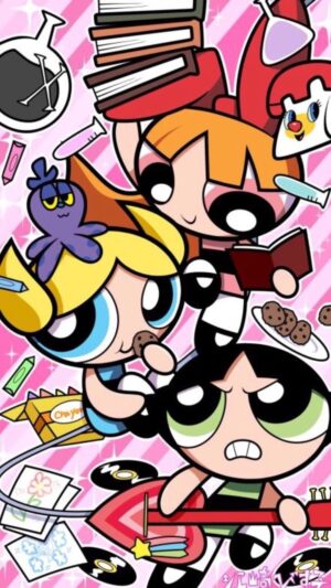 4K Powerpuff Girls Wallpaper