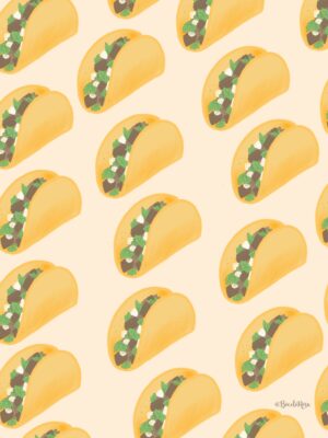 4K Taco Tuesday Wallpaper 