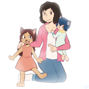 4K Wolf Children Wallpaper