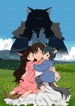 Wolf Children Background