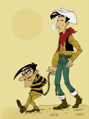 4K Lucky Luke Wallpaper 