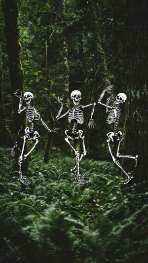 HD Skeleton Dancing Wallpaper