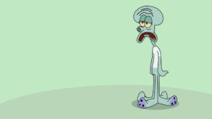 Desktop Squidward Wallpaper