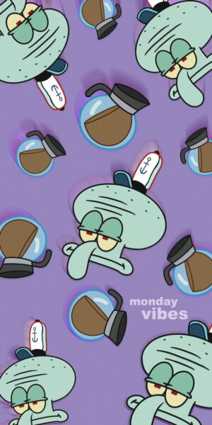 4K Squidward Wallpaper 