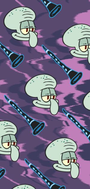 4K Squidward Wallpaper 