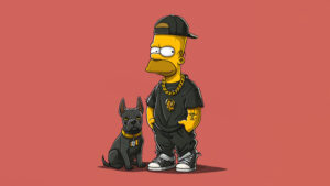 Desktop Bart Simpson Wallpaper