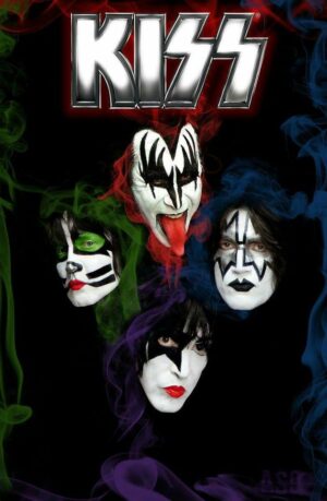 Kiss Rock Band Wallpaper