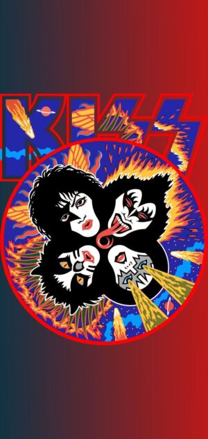 Kiss Rock Band Background 