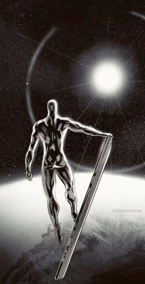 Silver Surfer Background 