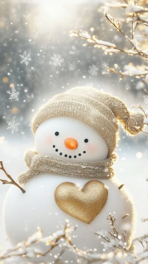 Snowman Wallpaper