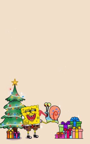 SpongeBob Christmas Wallpaper