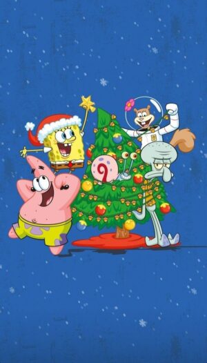 SpongeBob Christmas Wallpaper